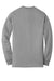 Gildan 8400/G840 Mens DryBlend Moisture Wicking Long Sleeve Crewneck T-Shirt Sport Grey Flat Back