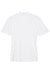 UltraClub 8404 Womens Cool & Dry Moisture Wicking Short Sleeve Polo Shirt White Flat Back