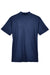 UltraClub 8404 Womens Cool & Dry Moisture Wicking Short Sleeve Polo Shirt Navy Blue Flat Back