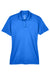 UltraClub 8404 Womens Cool & Dry Moisture Wicking Short Sleeve Polo Shirt Royal Blue Flat Front