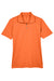 UltraClub 8404 Womens Cool & Dry Moisture Wicking Short Sleeve Polo Shirt Orange Flat Front