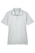 UltraClub 8404 Womens Cool & Dry Moisture Wicking Short Sleeve Polo Shirt Grey Flat Front