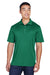 UltraClub 8405/8405T Mens Cool & Dry Moisture Wicking Short Sleeve Polo Shirt Forest Green Model Front