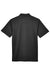 UltraClub 8405/8405T Mens Cool & Dry Moisture Wicking Short Sleeve Polo Shirt Black Flat Back