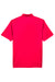 UltraClub 8405/8405T Mens Cool & Dry Moisture Wicking Short Sleeve Polo Shirt Red Flat Back