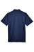 UltraClub 8405/8405T Mens Cool & Dry Moisture Wicking Short Sleeve Polo Shirt Navy Blue Flat Back