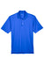 UltraClub 8405/8405T Mens Cool & Dry Moisture Wicking Short Sleeve Polo Shirt Royal Blue Flat Front