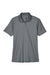 UltraClub 8414 Womens Cool & Dry Elite Performance Moisture Wicking Short Sleeve Polo Shirt Charcoal Grey Flat Front