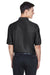 UltraClub 8415/8415T Mens Cool & Dry Elite Performance Moisture Wicking Short Sleeve Polo Shirt Black Model Back