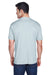 UltraClub 8420 Mens Cool & Dry Performance Moisture Wicking Short Sleeve Crewneck T-Shirt Grey Model Back