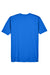 UltraClub 8420 Mens Cool & Dry Performance Moisture Wicking Short Sleeve Crewneck T-Shirt Royal Blue Flat Back