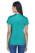 UltraClub 8420L Womens Cool & Dry Performance Moisture Wicking Short Sleeve Crewneck T-Shirt Jade Green Model Back