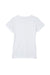 UltraClub 8420L Womens Cool & Dry Performance Moisture Wicking Short Sleeve Crewneck T-Shirt White Flat Back