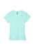 UltraClub 8420L Womens Cool & Dry Performance Moisture Wicking Short Sleeve Crewneck T-Shirt Sea Frost Green Flat Front