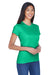 UltraClub 8420L Womens Cool & Dry Performance Moisture Wicking Short Sleeve Crewneck T-Shirt Kelly Green Model 3q