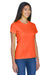 UltraClub 8420L Womens Cool & Dry Performance Moisture Wicking Short Sleeve Crewneck T-Shirt Orange Model 3q