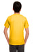 UltraClub 8420Y Youth Cool & Dry Performance Moisture Wicking Short Sleeve Crewneck T-Shirt Gold Model Back