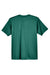 UltraClub 8420Y Youth Cool & Dry Performance Moisture Wicking Short Sleeve Crewneck T-Shirt Forest Green Flat Back