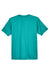 UltraClub 8420Y Youth Cool & Dry Performance Moisture Wicking Short Sleeve Crewneck T-Shirt Jade Green Flat Back