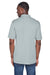 UltraClub 8425 Mens Cool & Dry Performance Moisture Wicking Short Sleeve Polo Shirt Grey Model Back