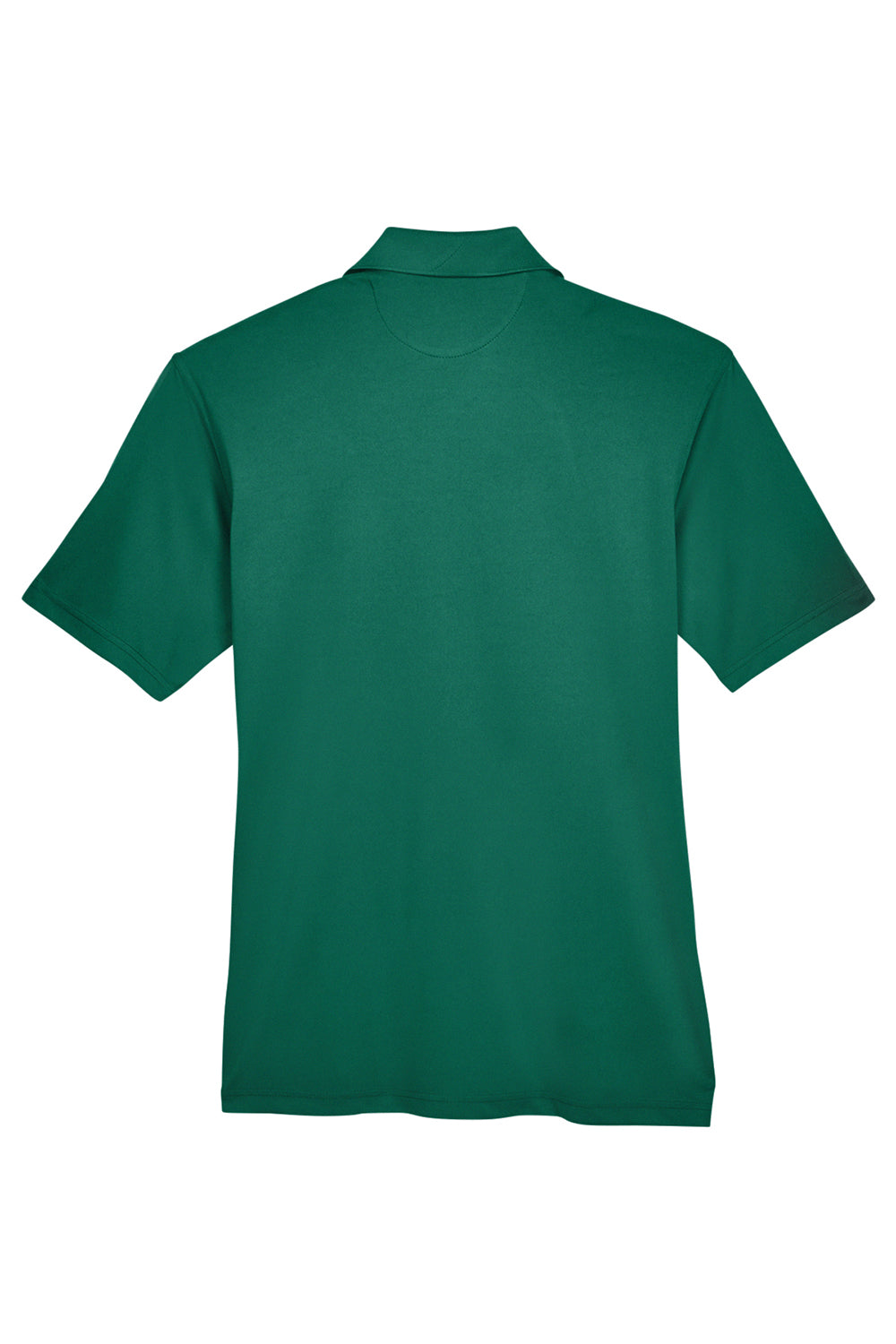 UltraClub 8425 Mens Cool & Dry Performance Moisture Wicking Short Sleeve Polo Shirt Forest Green Flat Back