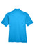 UltraClub 8425 Mens Cool & Dry Performance Moisture Wicking Short Sleeve Polo Shirt Sapphire Blue Flat Back