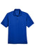 UltraClub 8425 Mens Cool & Dry Performance Moisture Wicking Short Sleeve Polo Shirt Royal Blue Flat Front