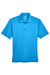 UltraClub 8425 Mens Cool & Dry Performance Moisture Wicking Short Sleeve Polo Shirt Sapphire Blue Flat Front