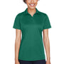 UltraClub Womens Cool & Dry Performance Moisture Wicking Short Sleeve Polo Shirt - Forest Green