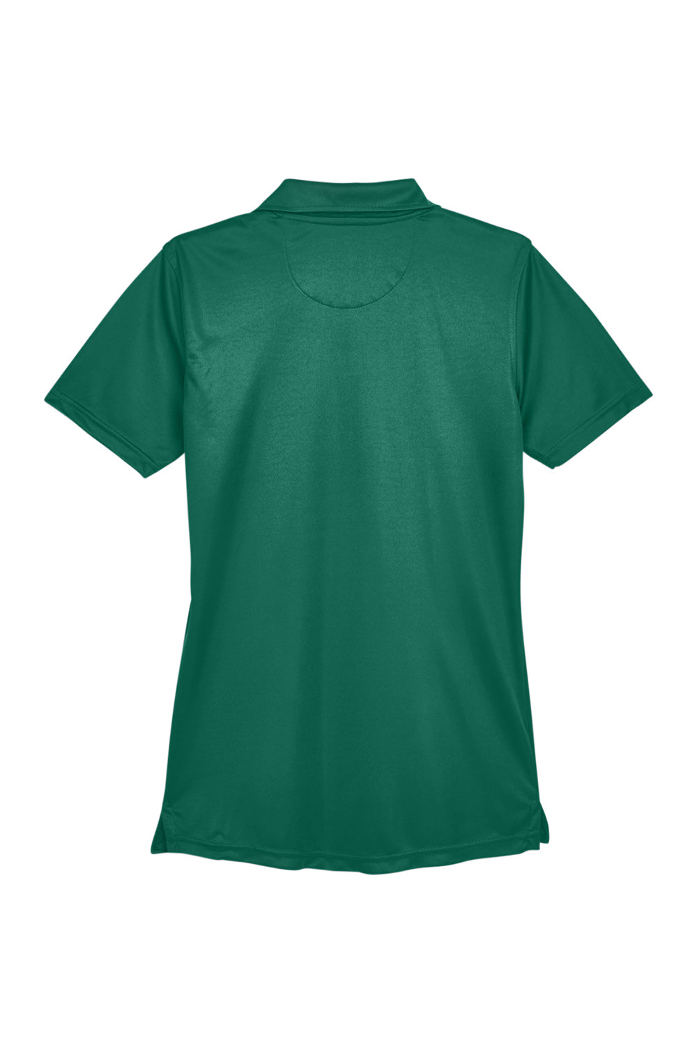 UltraClub 8425L Womens Cool & Dry Performance Moisture Wicking Short Sleeve Polo Shirt Forest Green Flat Back