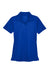 UltraClub 8425L Womens Cool & Dry Performance Moisture Wicking Short Sleeve Polo Shirt Royal Blue Flat Front