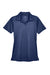 UltraClub 8425L Womens Cool & Dry Performance Moisture Wicking Short Sleeve Polo Shirt Navy Blue Flat Front