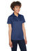 UltraClub 8425L Womens Cool & Dry Performance Moisture Wicking Short Sleeve Polo Shirt Navy Blue Model 3q