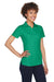 UltraClub 8425L Womens Cool & Dry Performance Moisture Wicking Short Sleeve Polo Shirt Kelly Green Model 3q