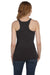 Bella + Canvas 8430 Womens Tank Top Charcoal Black Model Back