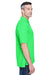 UltraClub 8445 Mens Cool & Dry Performance Moisture Wicking Short Sleeve Polo Shirt Cool Green Model Side