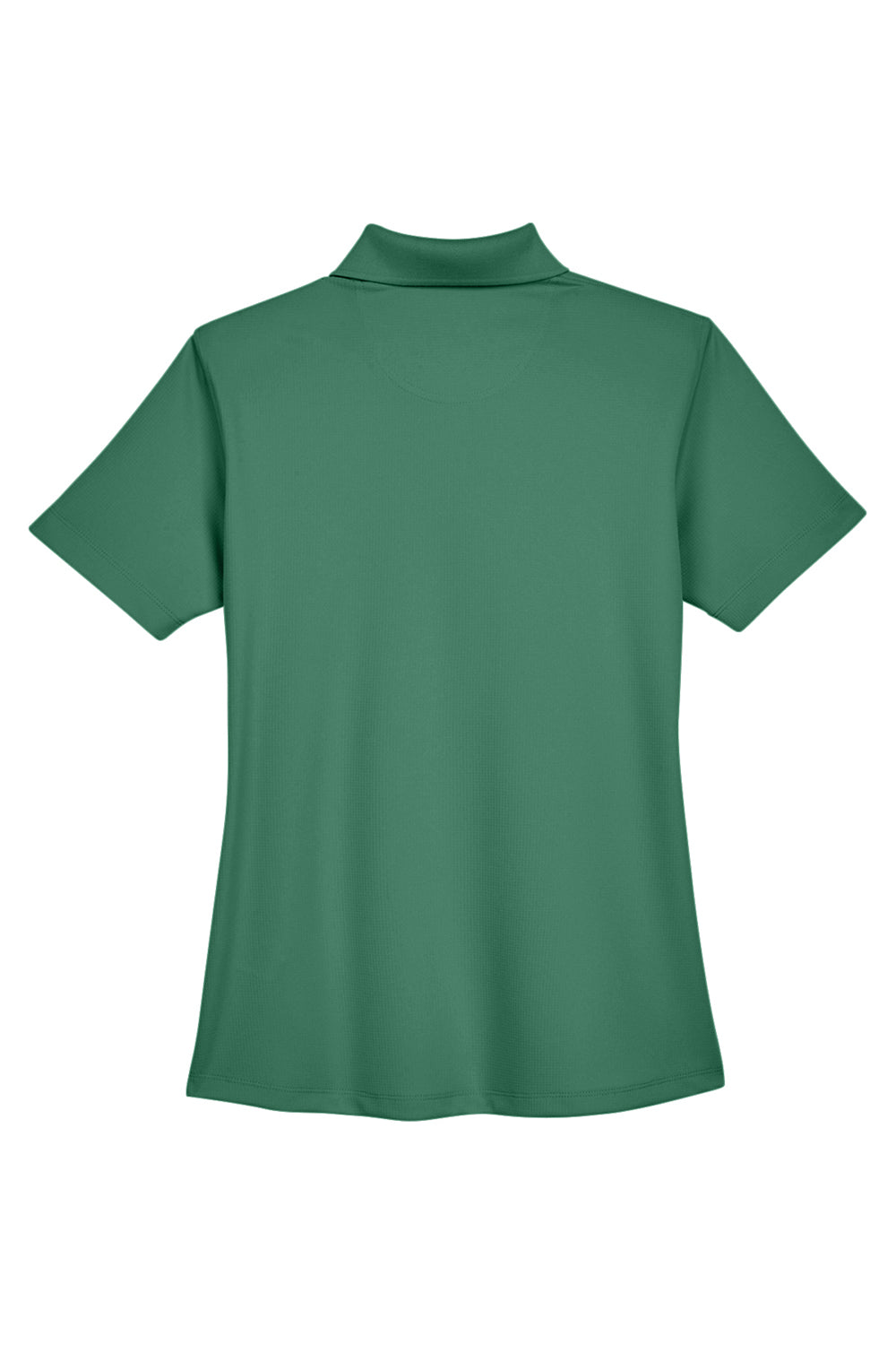 UltraClub 8445L Womens Cool & Dry Performance Moisture Wicking Short Sleeve Polo Shirt Forest Green Flat Back