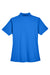 UltraClub 8445L Womens Cool & Dry Performance Moisture Wicking Short Sleeve Polo Shirt Royal Blue Flat Back