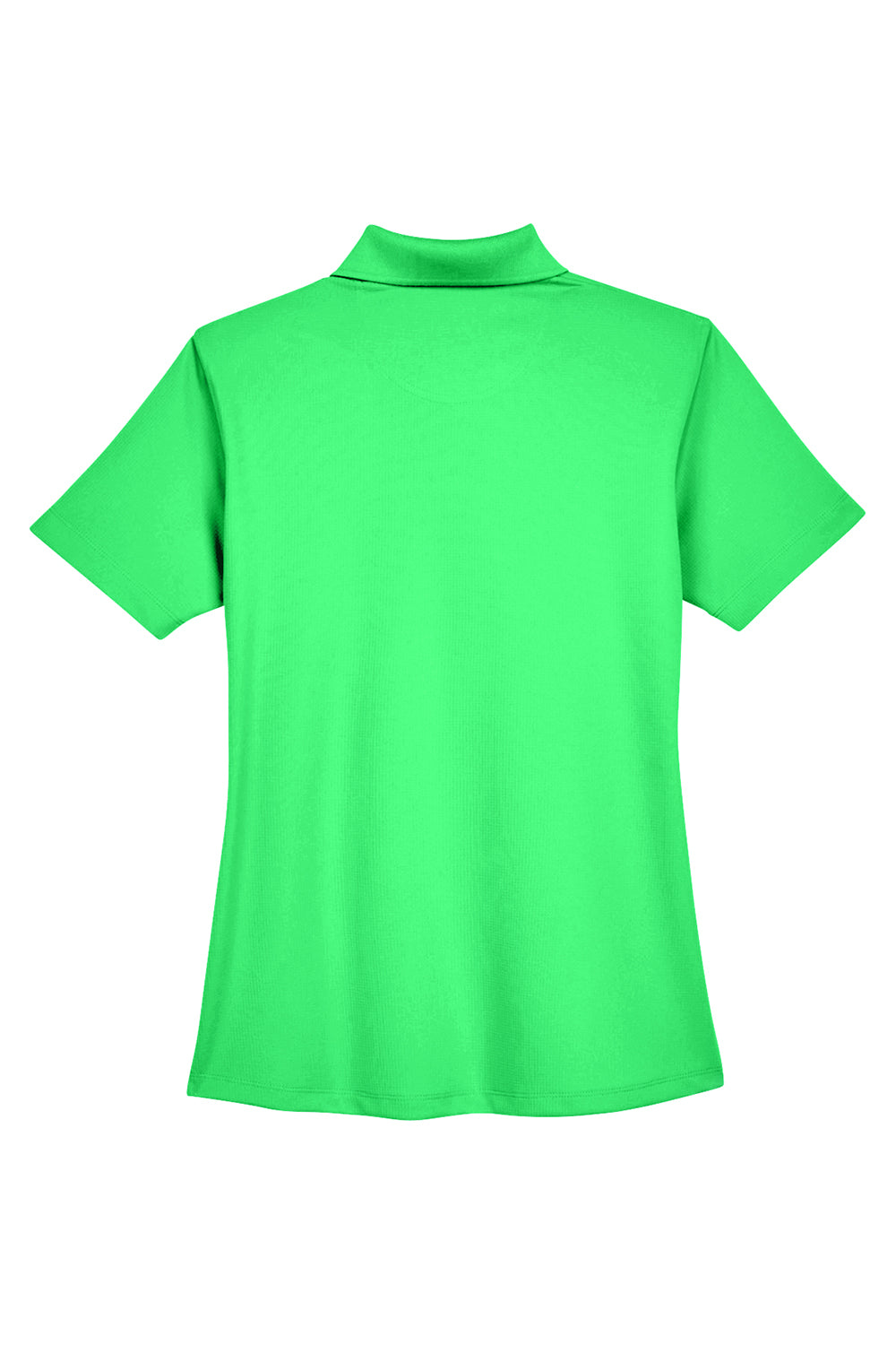 UltraClub 8445L Womens Cool & Dry Performance Moisture Wicking Short Sleeve Polo Shirt Cool Green Flat Back