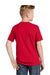 District DT6000Y Youth Very Important Short Sleeve Crewneck T-Shirt Classic Red Model Back