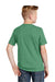 District DT6000Y Youth Very Important Short Sleeve Crewneck T-Shirt Heather Kelly Green Model Back