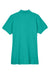 UltraClub 8530 Womens Classic Short Sleeve Polo Shirt Jade Green Flat Back