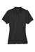 UltraClub 8530 Womens Classic Short Sleeve Polo Shirt Black Flat Front