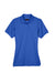 UltraClub 8530 Womens Classic Short Sleeve Polo Shirt Royal Blue Flat Front