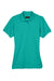 UltraClub 8530 Womens Classic Short Sleeve Polo Shirt Jade Green Flat Front