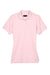 UltraClub 8530 Womens Classic Short Sleeve Polo Shirt Pink Flat Front