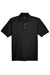 UltraClub 8535/8535T Mens Classic Short Sleeve Polo Shirt Black Flat Front