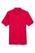 UltraClub 8535/8535T Mens Classic Short Sleeve Polo Shirt Red Flat Front