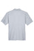 UltraClub 8540/8540T Mens Whisper Short Sleeve Polo Shirt Heather Grey Flat Back