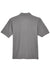 UltraClub 8540/8540T Mens Whisper Short Sleeve Polo Shirt Graphite Grey Flat Back